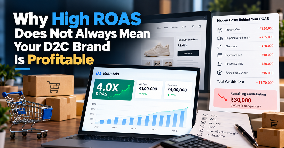Why High ROAS Does Not Always Mean Your D2C Brand Is Profitable