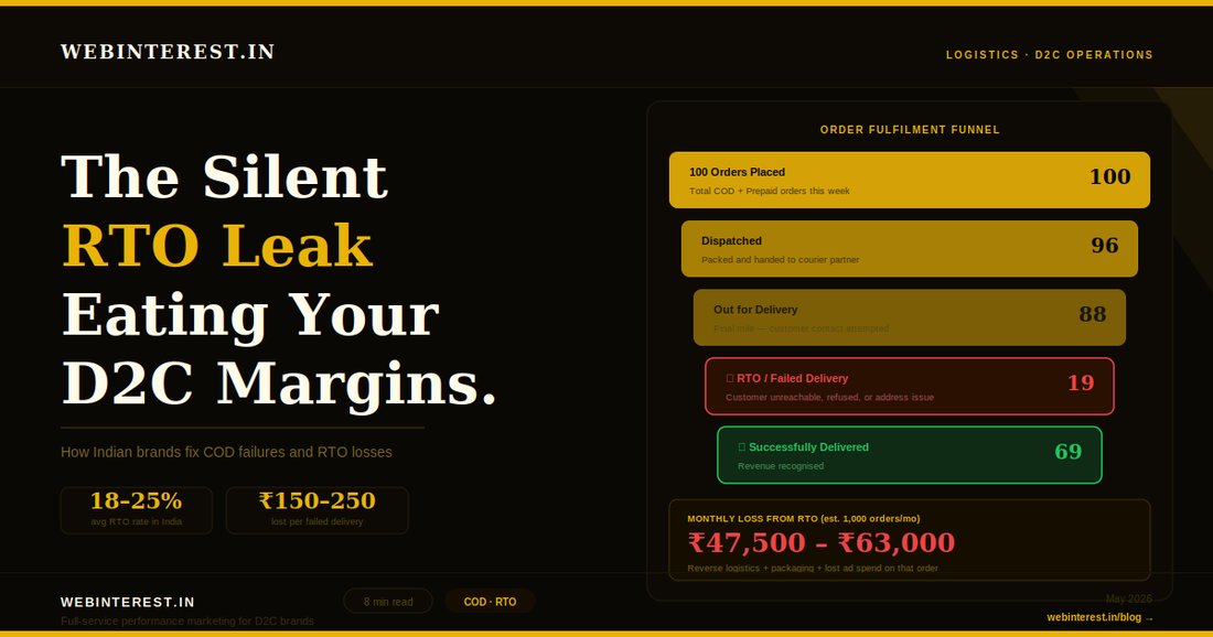The Silent RTO Leak Eating Your D2C Margins